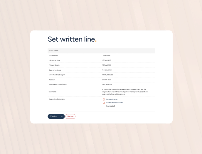 Mobile Quotes & policies view